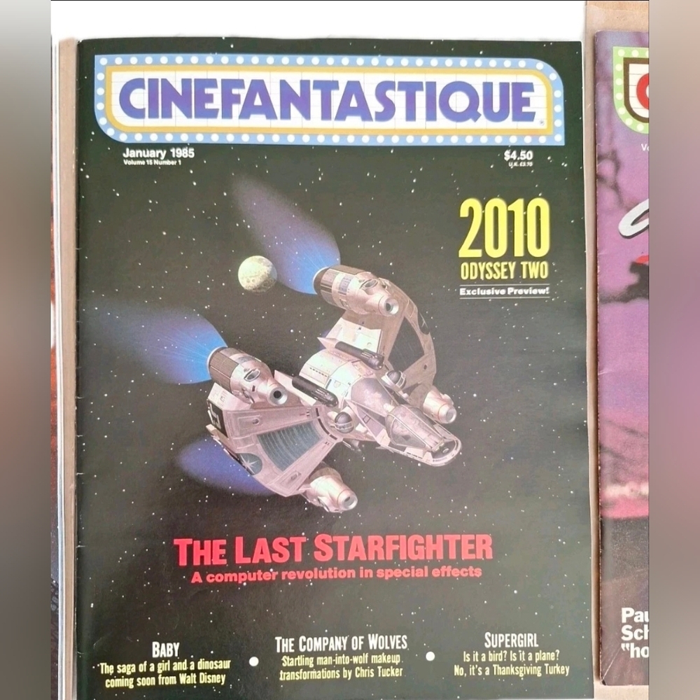 Vintage Cinefantastique Magazine Lot THE BLACK HOLE CAT PEOPLE LAST STARFIGHTER - Picture 2 of 4